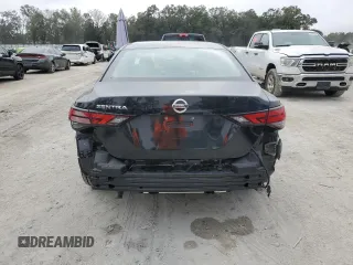 2020 Nissan Sentra S with VIN 3N1AB8BV0LY312094, listed as a Copart auction lot 44261585 with 42,146 mi miles and Salvage Title. Bid and sale history available at carsss.com. Image 6.