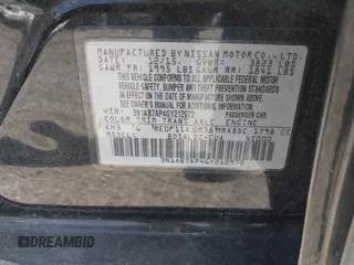 2016 Nissan Sentra S with VIN 3N1AB7AP4GY212972, listed as a IAAI auction lot 42117806 with 152,174 mi miles. Bid and sale history available at carsss.com. Image 9.