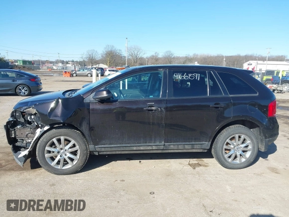 2013 Ford Edge SEL with VIN 2FMDK4JC7DBE00441, listed as a IAAI auction lot 41661591 with 131,411 mi miles. Bid and sale history available at carsss.com. Image 14.