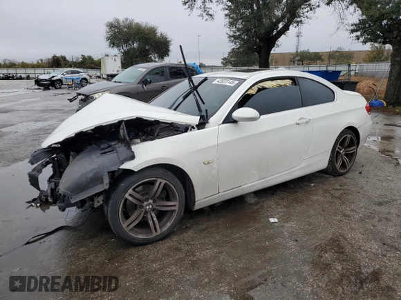 2008 BMW 3 Series 328i with VIN WBAWB33568PU89551, listed as a Copart auction lot 42023145 with 0 mi miles and Salvage Title. Bid and sale history available at carsss.com. Image 1.