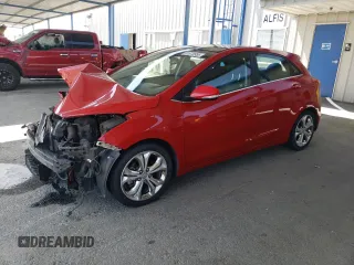 2013 Hyundai Elantra with VIN KMHD35LE9DU094337, listed as a Copart auction lot 61078955 with 125,492 mi miles and Salvage title. Bid and sale history available at DreamBid. Image 1.