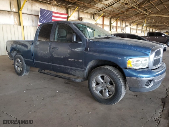 2005 Dodge Ram 1500 SLT with VIN 1D7HA18N65S339305, listed as a Copart auction lot 47999515 with 210,475 mi miles and Salvage Title. Bid and sale history available at carsss.com. Image 4.