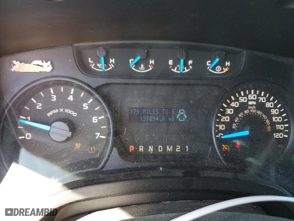 2014 Ford F-150 XL with VIN 1FTMF1CM1EKG07492, listed as a Copart auction lot 49982015 with 137,894 mi miles and Salvage Title. Bid and sale history available at carsss.com. Image 9.