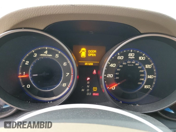 2007 Acura MDX with VIN 2HNYD28267H512547, listed as a Copart auction lot 48943215 with 251,658 mi miles and Clean Title. Bid and sale history available at DreamBid. Image 9.