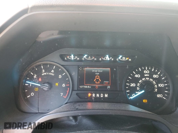 2020 Ford F-150 XL with VIN 1FTEX1EP9LFA90506, listed as a Copart auction lot 48475995 with 107,709 mi miles and Salvage Title. Bid and sale history available at carsss.com. Image 9.