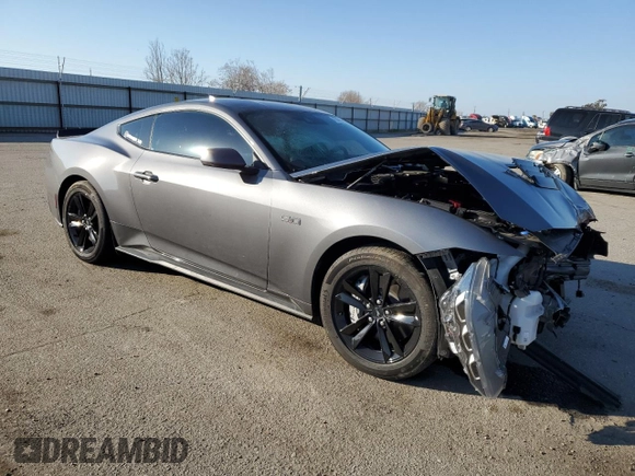 2024 Ford Mustang GT with VIN 1FA6P8CF2R5411295, listed as a Copart auction lot 43099885 with 12,307 mi miles and Salvage Title. Bid and sale history available at DreamBid. Image 4.