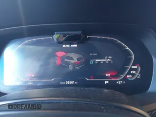 2022 BMW X5 M z VIN 5YMJU0C06N9L14251, wystawiony jako IAAI lot #40388936 z przebiegiem 59 561 mil mil oraz . Historia ofert i sprzedaży dostępna na DreamBid. Obrazek 7.