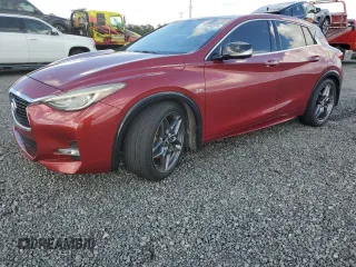 2017 Infiniti QX30 Sport with VIN SJKCH5CP1HA020580, listed as a Copart auction lot 75184324 with 0 mi miles and Salvage Title. Bid and sale history available at carsss.com. Image 1.