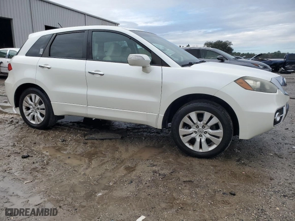 2010 Acura RDX Tech Pkg with VIN 5J8TB2H51AA004820, listed as a Copart auction lot 44448825 with 0 mi miles and Salvage Title. Bid and sale history available at carsss.com. Image 4.