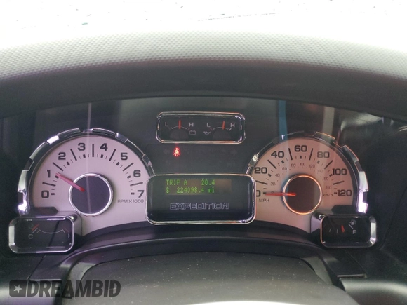 2013 Ford Expedition Max Limited z VIN 1FMJK1K56DEF66732, wystawiony jako Copart lot #85289994 z przebiegiem 224 098 mil mil oraz Nie do naprawy • Non repairable. Historia ofert i sprzedaży dostępna na DreamBid. Obrazek 9.