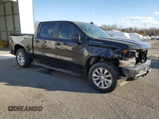 2019 Chevrolet Silverado 1500 Custom with VIN 3GCUYBEF7KG276631, listed as a Copart auction lot 87765925 with 99,924 mi miles and Clean Title. Bid and sale history available at DreamBid. Image 4.