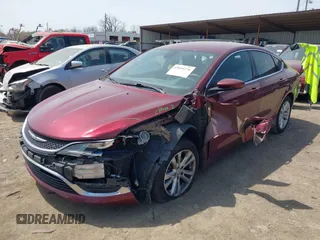 2015 Chrysler 200 Limited with VIN 1C3CCCABXFN747787, listed as a IAAI auction lot 42059276 with 145,176 mi miles. Bid and sale history available at carsss.com. Image 2.