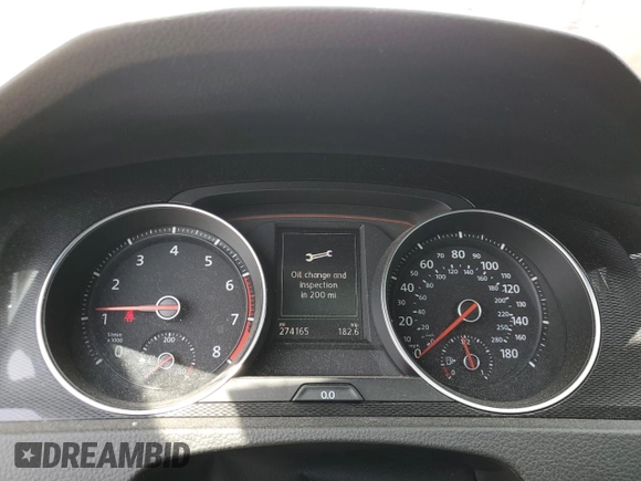 2015 Volkswagen Golf GTI Autobahn w/Performance Pkg with VIN 3VW447AU2FM067167, listed as a Copart auction lot 51449045 with 274,165 mi miles and Salvage Title. Bid and sale history available at carsss.com. Image 9.
