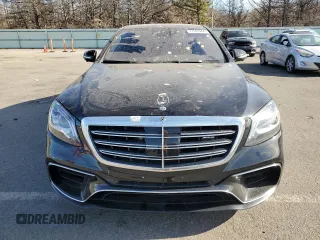 2018 Mercedes-Benz S 63 AMG with VIN WDDUG8JB0JA361449, listed as a Copart auction lot 77547564 with 41,408 mi miles and Salvage Title. Bid and sale history available at DreamBid. Image 5.