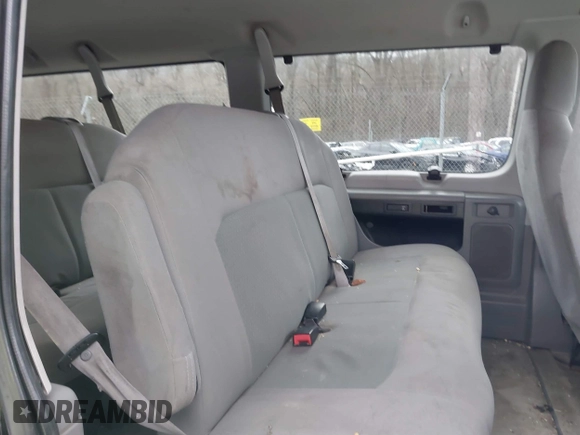 2013 Ford Econoline Passenger XL with VIN 1FBSS3BL4DDA64847, listed as a IAAI auction lot 41668195 with 226,792 mi miles. Bid and sale history available at carsss.com. Image 8.