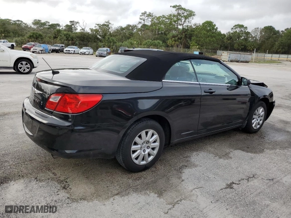 2010 Chrysler Sebring LX with VIN 1C3BC4EB6AN202724, listed as a Copart auction lot 79760744 with 43,318 mi miles and Non Repairable. Bid and sale history available at carsss.com. Image 3.