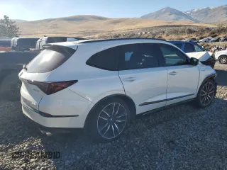2024 Acura MDX Type S w/Advance Package with VIN 5J8YD8H8XRL001976, listed as a Copart auction lot 77211604 with 0 mi miles and Salvage Title. Bid and sale history available at carsss.com. Image 3.