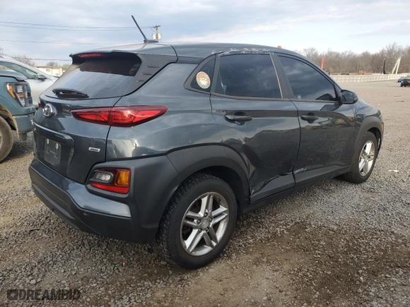 2020 Hyundai Kona SE with VIN KM8K1CAA9LU485293, listed as a Copart auction lot 48005895 with 137,003 mi miles and Salvage Title. Bid and sale history available at carsss.com. Image 3.