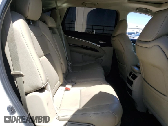 2017 Acura MDX Technology z VIN 5J8YD3H57HL000503, wystawiony jako Copart lot #58166335 z przebiegiem 94 313 mil mil oraz Czysty tytuł • Clean title. Historia ofert i sprzedaży dostępna na DreamBid. Obrazek 11.