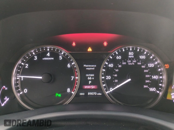 2015 Lexus GS 350 with VIN JTHCE1BL4FA000760, listed as a Copart auction lot 60535055 with 89,070 mi miles and Salvage title. Bid and sale history available at DreamBid. Image 9.