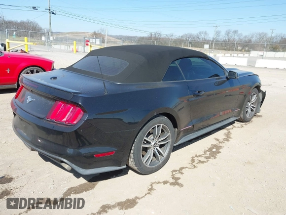 2015 Ford Mustang EcoBoost Premium with VIN 1FATP8UH5F5392630, listed as a IAAI auction lot 41770302 with 109,660 mi miles and . Bid and sale history available at DreamBid. Image 4.