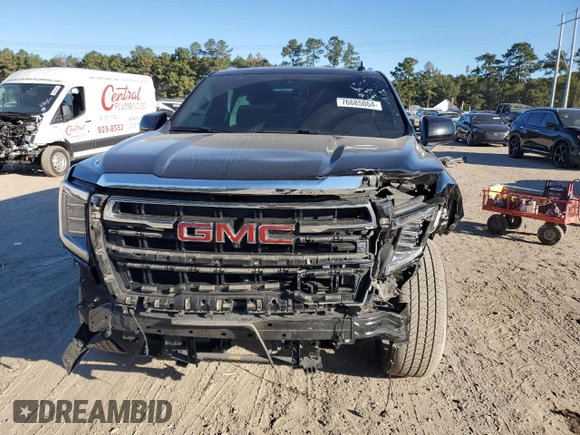 2021 GMC Yukon SLT with VIN 1GKS1BKD0MR307563, listed as a Copart auction lot 76685064 with 52,146 mi miles and Salvage Title. Bid and sale history available at carsss.com. Image 5.