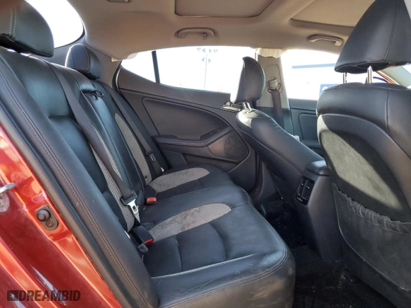 2012 Kia Optima SX with VIN 5XXGR4A63CG005016, listed as a Copart auction lot 43937215 with 193,714 mi miles and Salvage Title. Bid and sale history available at carsss.com. Image 10.