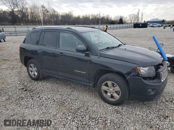2015 Jeep Compass Sport with VIN 1C4NJCBA1FD226513, listed as a Copart auction lot 45859975 with 159,895 mi miles and Salvage Title. Bid and sale history available at carsss.com. Image 4.