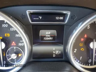 2015 Mercedes-Benz M ML 350 with VIN 4JGDA5HB7FA546715, listed as a Copart auction lot 46799185 with 133,491 mi miles and Salvage Title. Bid and sale history available at carsss.com. Image 9.