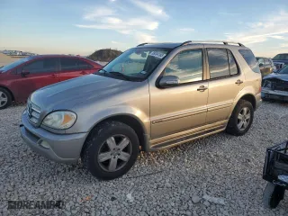2005 Mercedes-Benz M-Class 3.7L with VIN 4JGAB57E85A537838, listed as a Copart auction lot 88084185 with 214,590 mi miles and Salvage Title. Bid and sale history available at carsss.com. Image 1.