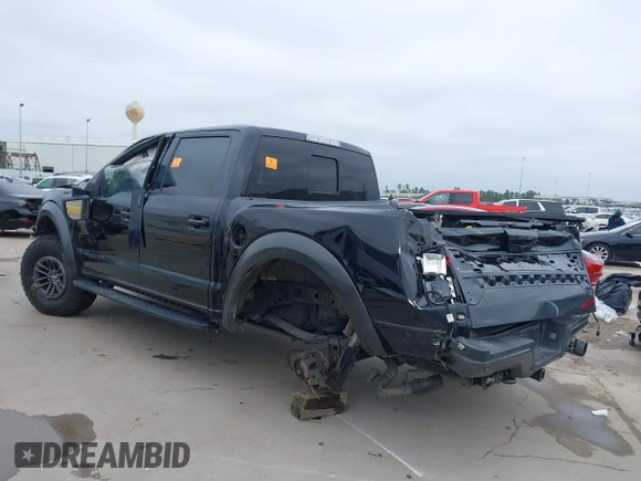 2020 Ford F-150 Raptor with VIN 1FTFW1RG9LFA37788, listed as a IAAI auction lot 41605774 with Not Provided miles and . Bid and sale history available at carsss.com. Image 3.