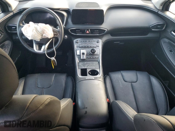 2022 Hyundai Santa Fe Limited with VIN 5NMS4DAL3NH386384, listed as a Copart auction lot 43608965 with 0 mi miles and Salvage Title. Bid and sale history available at carsss.com. Image 8.