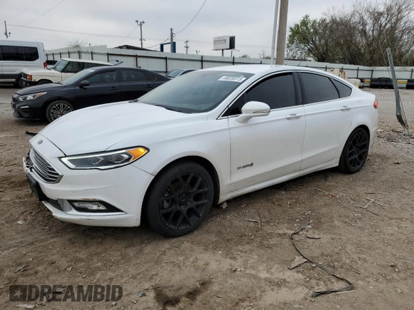 2018 Ford Fusion Hybrid Titanium with VIN 3FA6P0RU1JR151139, listed as a Copart auction lot 46028373 with 190,701 mi miles. Bid and sale history available at carsss.com. Image 1.