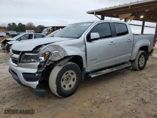 2020 Chevrolet Colorado 2WD Work Truck with VIN 1GCGSBENXL1148728, listed as a Copart auction lot 85311584 with 81,383 mi miles and Salvage Title. Bid and sale history available at carsss.com. Image 1.