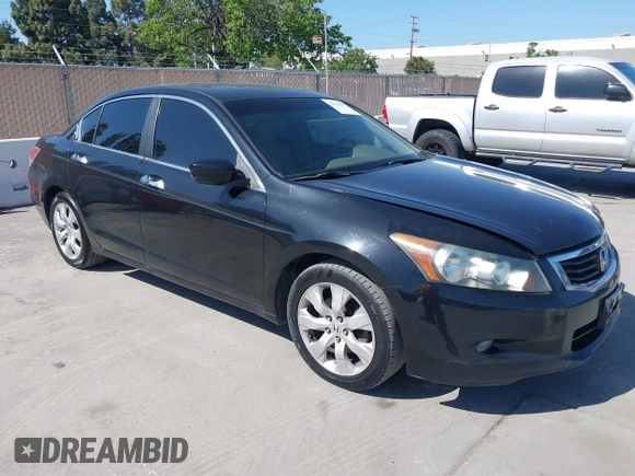 2009 Honda Accord EX-L with VIN 1HGCP36819A035288, listed as a IAAI auction lot 42217697 with 117,827 mi miles and . Bid and sale history available at DreamBid. Image 1.