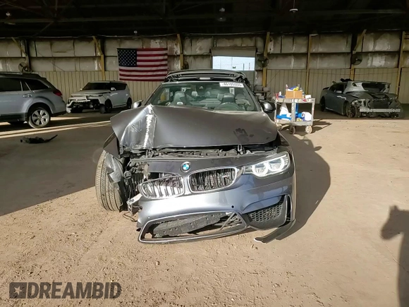 2016 BMW M4 with VIN WBS3U9C53GP968780, listed as a Copart auction lot 46105555 with 87,551 mi miles and Salvage Title. Bid and sale history available at carsss.com. Image 10.