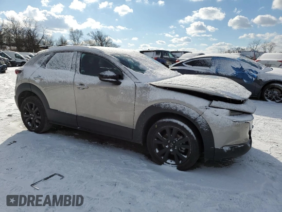 2024 Mazda CX-30 2.5 S Select Sport with VIN 3MVDMBBM9RM627970, listed as a Copart auction lot 87513045 with 8,716 mi miles and Salvage Title. Bid and sale history available at carsss.com. Image 4.
