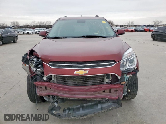 2017 Chevrolet Equinox LT with VIN 2GNALCEK9H6203695, listed as a Copart auction lot 46332975 with 129,781 mi miles and Salvage Title. Bid and sale history available at DreamBid. Image 5.