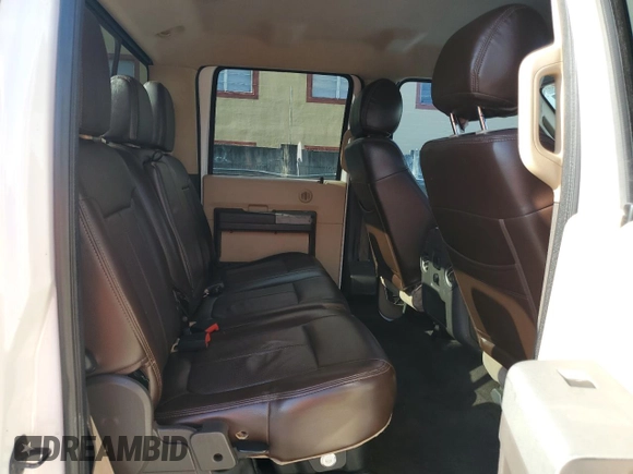 2015 Ford F-350 Lariat with VIN 1FT8W3DTXFEA10084, listed as a Copart auction lot 56049975 with Not provided miles and Salvage title. Bid and sale history available at DreamBid. Image 10.