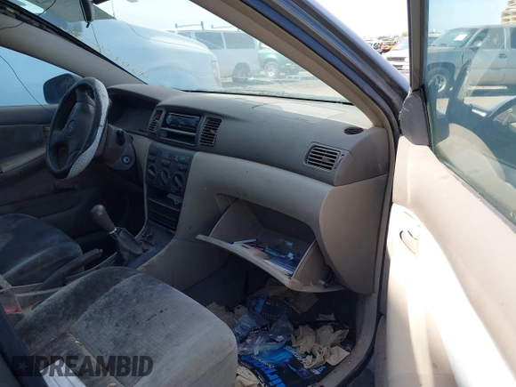 2006 Toyota Corolla CE with VIN 2T1BR32E86C628492, listed as a IAAI auction lot 42070623 with Not Provided miles and . Bid and sale history available at DreamBid. Image 5.