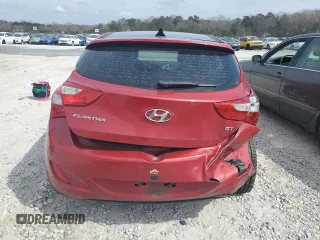 2013 Hyundai Elantra GT with VIN KMHD35LEXDU151905, listed as a Copart auction lot 49274175 with 135,516 mi miles and Salvage Title. Bid and sale history available at carsss.com. Image 6.