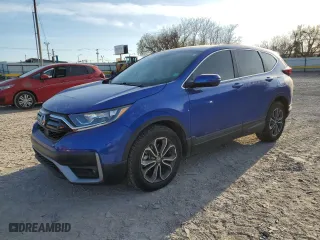 2021 Honda CR-V EX-L with VIN 7FARW1H8XME012237, listed as a Copart auction lot 49574025 with 21,275 mi miles and Salvage Title. Bid and sale history available at carsss.com. Image 1.