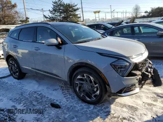 2024 Kia Sportage SX-Prestige with VIN 5XYK5CDF5RG166967, listed as a Copart auction lot 42376085 with 12,376 mi miles and Salvage title. Bid and sale history available at DreamBid. Image 4.