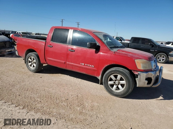 2008 Nissan Titan SE with VIN 1N6BA07D78N358139, listed as a Copart auction lot 41433925 with 131,256 mi miles and Salvage Title. Bid and sale history available at carsss.com. Image 4.