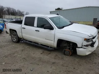 2018 Chevrolet Silverado 1500 Custom with VIN 3GCUKPEC7JG627041, listed as a Copart auction lot 44240965 with 113,012 mi miles and Salvage Title. Bid and sale history available at carsss.com. Image 4.