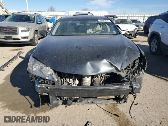 2011 Lexus ES with VIN JTHBK1EG0B2434021, listed as a Copart auction lot 44383675 with 71,182 mi miles and Salvage Title. Bid and sale history available at carsss.com. Image 5.