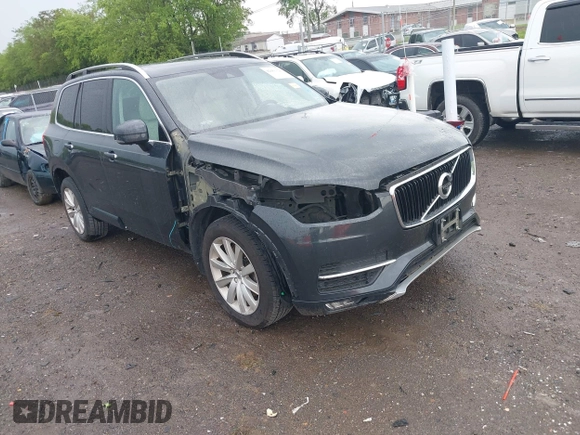 2016 Volvo XC90 T6 Momentum with VIN YV4A22PK7G1074115, listed as a IAAI auction lot 42083321 with 150,135 mi miles. Bid and sale history available at carsss.com. Image 1.