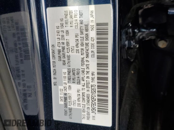 2023 Mazda CX-5 S Carbon Edition z VIN JM3KFBCM2P0162876, wystawiony jako Copart lot #55478635 z przebiegiem 34 652 mil mil oraz Szkoda całkowita • Salvage title. Historia ofert i sprzedaży dostępna na DreamBid. Obrazek 14.