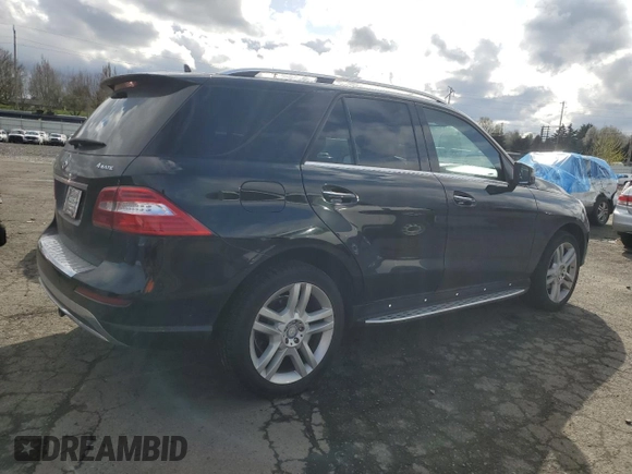 2015 Mercedes-Benz M ML 350 with VIN 4JGDA5HB3FA487968, listed as a Copart auction lot 51332315 with 121,169 mi miles and Salvage Title. Bid and sale history available at carsss.com. Image 3.
