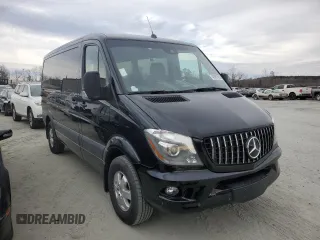 2017 Mercedes-Benz Sprinter with VIN 8BRPE7CD8HE132332, listed as a Copart auction lot 43087025 with 124,435 mi miles and Salvage Title. Bid and sale history available at DreamBid. Image 4.